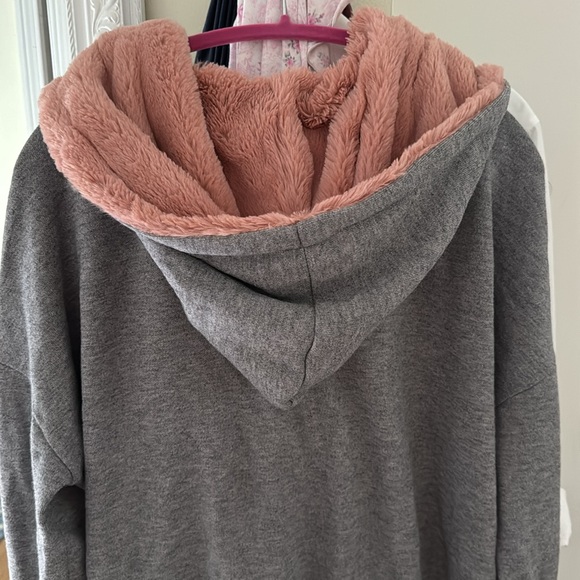 LTS long tall, Sally women’s plus full size zip hooded sweatshirt top size 22-24 - Picture 6 of 10